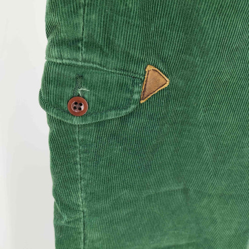 ポロラルフローレン POLO RALPH LAUREN コーデュロイ カーゴパンツレザーパーツ メンズ 32/32