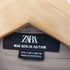 ザラマン ZARA MAN BERLIN EDITION ダメージデザインシャツ メンズ import:L