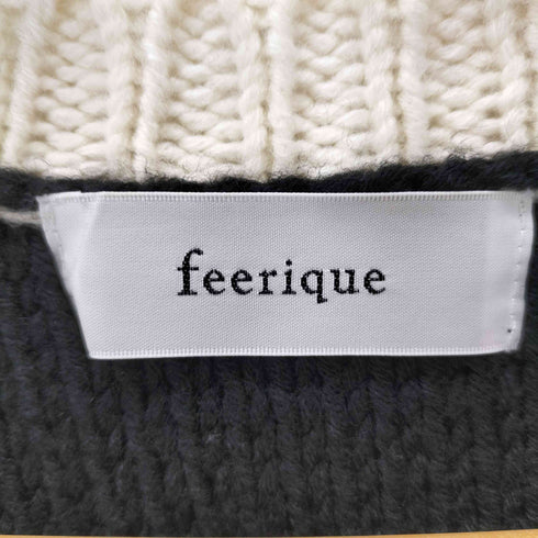 feerique 総柄ニット レディース 2