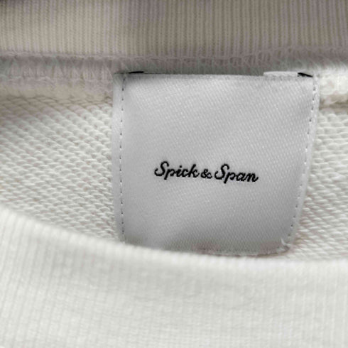 スピックアンドスパン Spick and Span ヴィンテージロゴスウェット レディース FREE