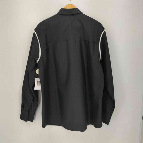 ザラ ZARA SHIRT WITH CONTRASTING PIPING テクニカルシャツ メンズ import:M