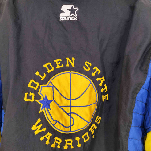 スターター STARTER 90S NBAチームカラー ナイロンアノラックジャケット メンズ import:XL