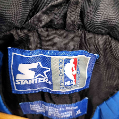 スターター STARTER 90S NBAチームカラー ナイロンアノラックジャケット メンズ import:XL