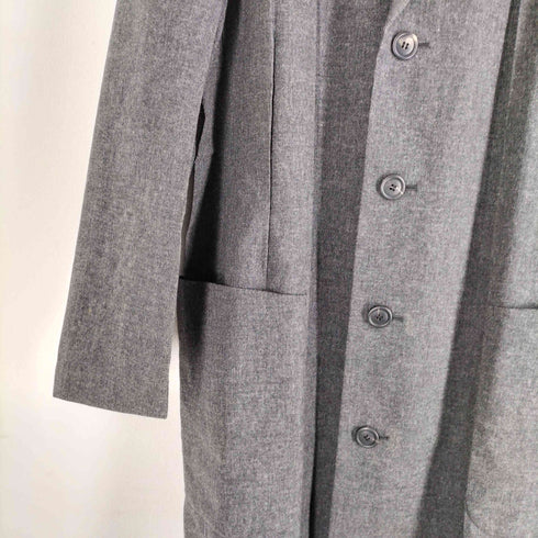 イッセイミヤケメン ISSEY MIYAKE MEN 銀タグ プリーツロングコート アトリエコート メンズ