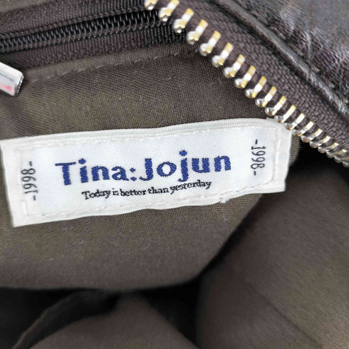 ティーナジョジュン TINA:JOJUN ダブルバックルバッグ レディース