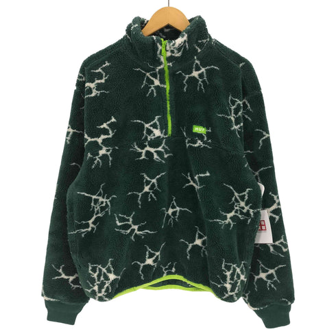 ハフ HUF QUAKE SHERPA 1/4 ZIP メンズ JPN:M
