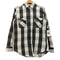 90S GREATLAND フラップポケット チェック柄 L/S レギュラー カラー シャツ メンズ import:M