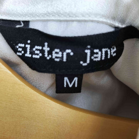 シスタージェーン SISTER JANE 幾何学柄 ジャガード プリーツスカート ワンピース レディース JPN:M