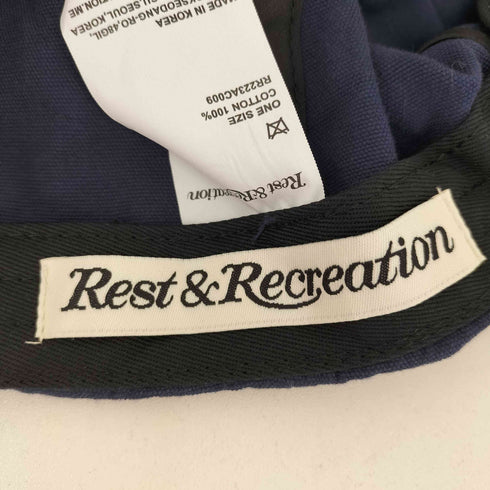 REST&RECREATION RR STITCH BALL CAP レディース