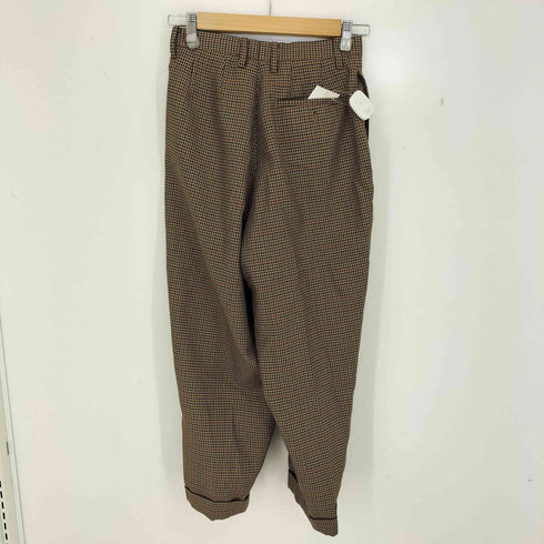 ビームスボーイ BEAMS BOY ワンプリーツ ポリエステル テーパード パンツ レディース JPN:0