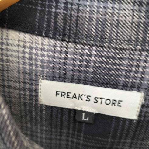 フリークスストア FREAKS STORE オンブレチェックシャツ メンズ JPN:L
