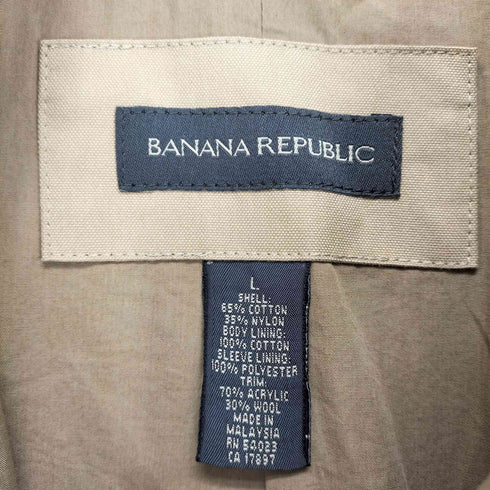 バナナリパブリック BANANA REPUBLIC 00s- リブニットブルゾンジャケット メンズ JPN:L