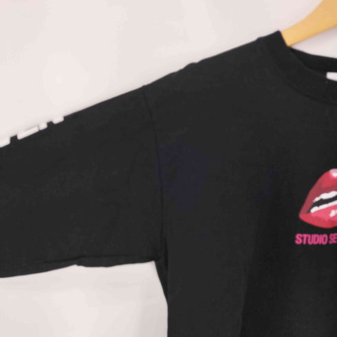 スタジオセブン STUDIO SEVEN リッププリント長袖Tシャツ メンズ JPN:S