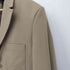 ザラ ZARA オーバーサイズブレザースーツジャケット メンズ import:M