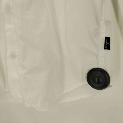 ストーンアイランド STONE ISLAND ロゴ刺繍 バンドカラーシャツ メンズ JPN:M