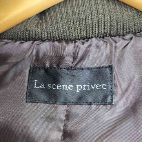 La scene privee ファー付き ダウンコート レディース