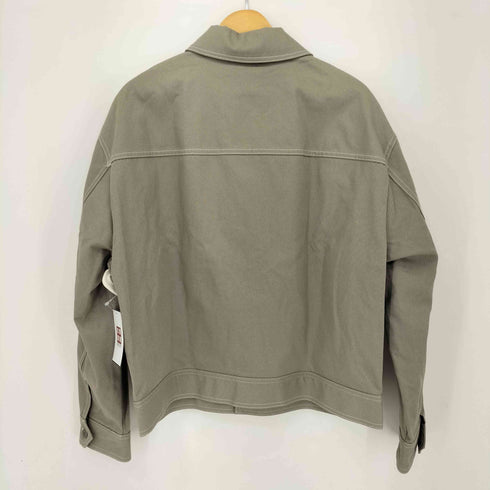 ザラ ZARA BOXY FIT TOPSTITCHED JACKET メンズ import:L