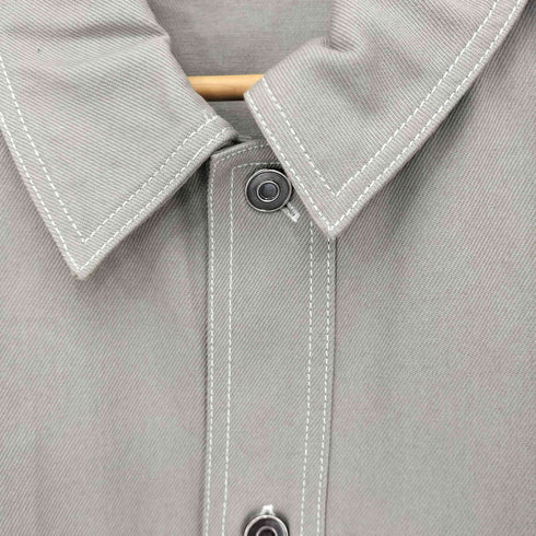 ザラ ZARA BOXY FIT TOPSTITCHED JACKET メンズ import:L