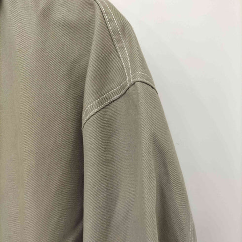 ザラ ZARA BOXY FIT TOPSTITCHED JACKET メンズ import:L