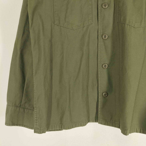 アルファインダストリーズ ALPHA INDUSTRIES ユーティリティーシャツジャケット アーミーグリーン メンズ import:L