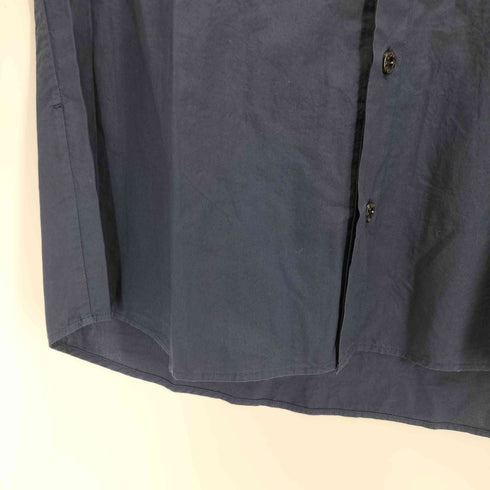 ストーンアイランド STONE ISLAND アームロゴ刺繍 バンドカラーシャツ メンズ JPN:M