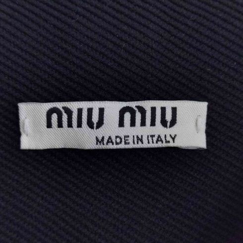 ミュウミュウ miu miu ショートトレンチコート レディース EUR:38