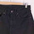 リーバイス Levis 505 裏起毛デニムパンツ ブラックデニム メンズ W31 L32
