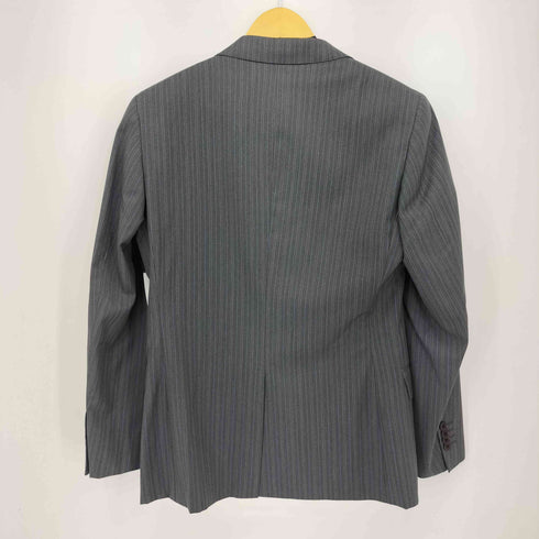 シンプリシテプリュス SIMPLICITE PLUS Loro Piana SUPER 130'S WOOL 2B ストライプ テーラードジャケット メンズ FR:46