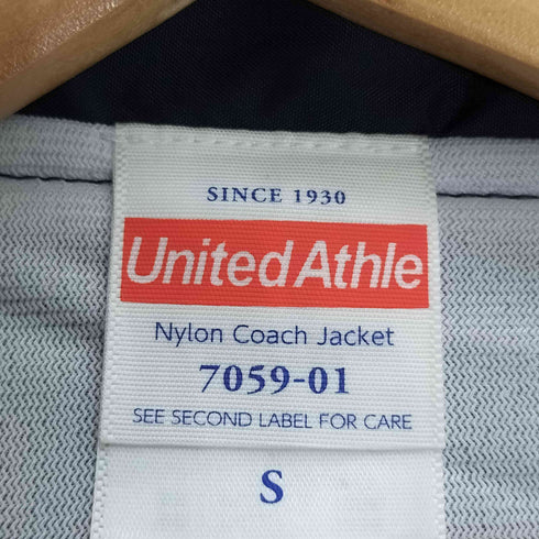 ユナイテッドアスレ UNITED ATHLE Nylon Coach Jacket ナイロン コーチジャケット メンズ import:S