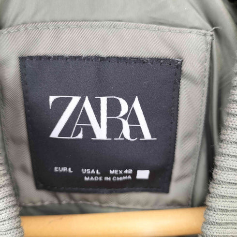 ザラ ZARA Technical Bomber Jacket メンズ import:L