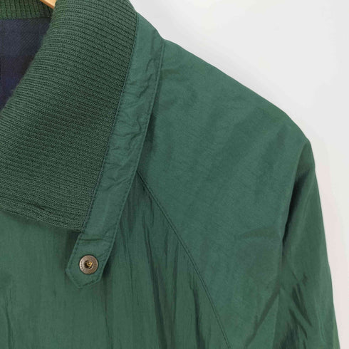 ヘリテージ HERITAGE GOLF CLASSIC 裏地チェック ナイロン スイングトップ メンズ import:L