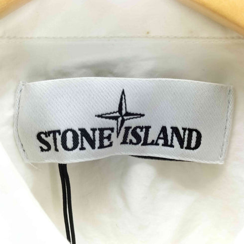 ストーンアイランド STONE ISLAND Regular fit 胸刺繍比翼シャツ メンズ JPN:M
