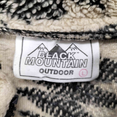 ブラックマウンテン BLACK MOUNTAIN ドローリングフリースジャケット メンズ JPN:L