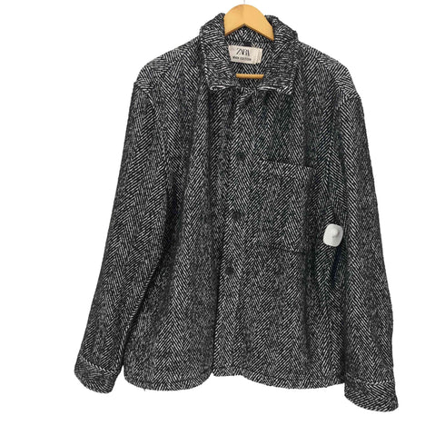 ザラマン ZARA MAN EDITION ツイードジャケット メンズ import:XL
