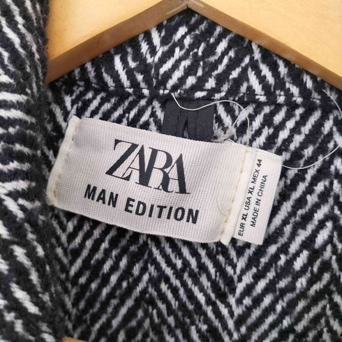 ザラマン ZARA MAN EDITION ツイードジャケット メンズ import:XL