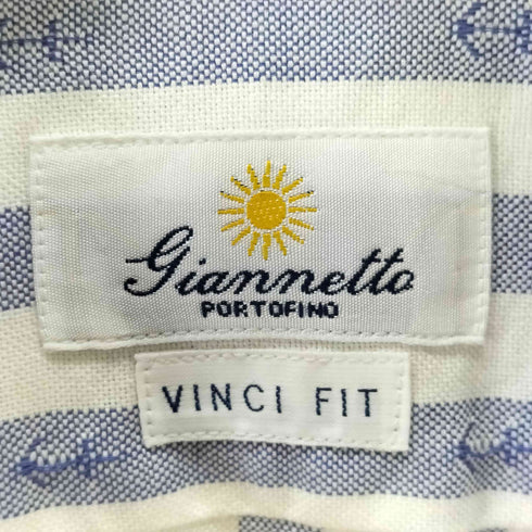 ジャンネット giannetto VINCI FIT ドレスシャツ メンズ 15 1/2 39