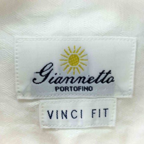 ジャンネット giannetto VINCI FIT ドレスシャツ メンズ 5 3/4 40
