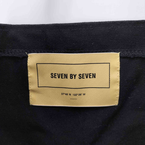 セブンバイセブン SEVEN BY SEVEN キャンバスロゴトートバッグ メンズ