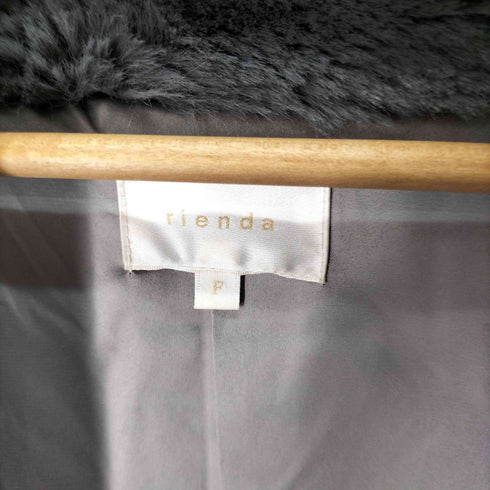 リエンダ rienda Faux FurショールカラーCT レディース FREE