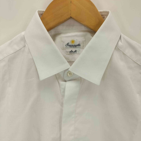 ジャンネット giannetto SLIM FIT 比翼シャツ メンズ 15 3/4 40