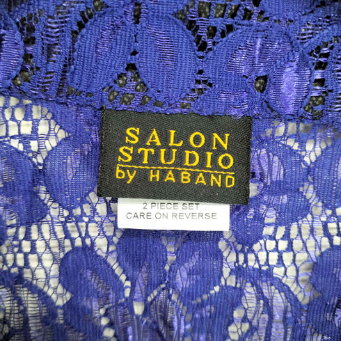 ハバンド HABAND SALON STUDIO BY HABAND レース開襟シャツ レディース JPN:L