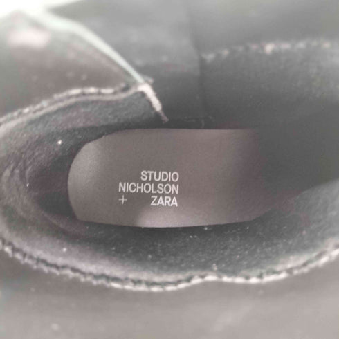 スタジオニコルソン STUDIO NICHOLSON VIBRAM LEATHER BOOTS メンズ EUR45