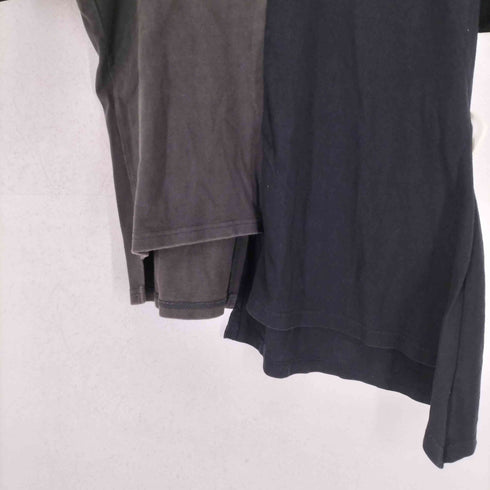 ハレ HARE アシンメトリークルーネックTシャツ メンズ FREE