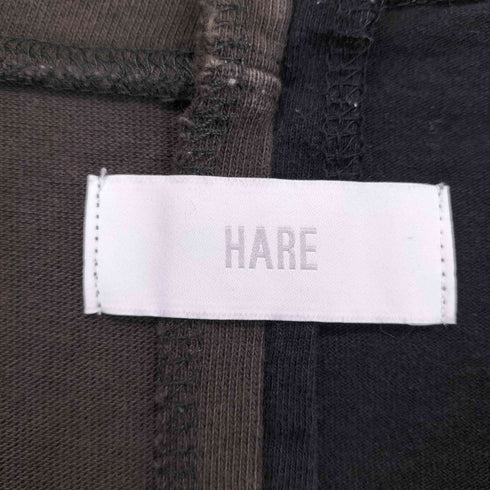 ハレ HARE アシンメトリークルーネックTシャツ メンズ FREE