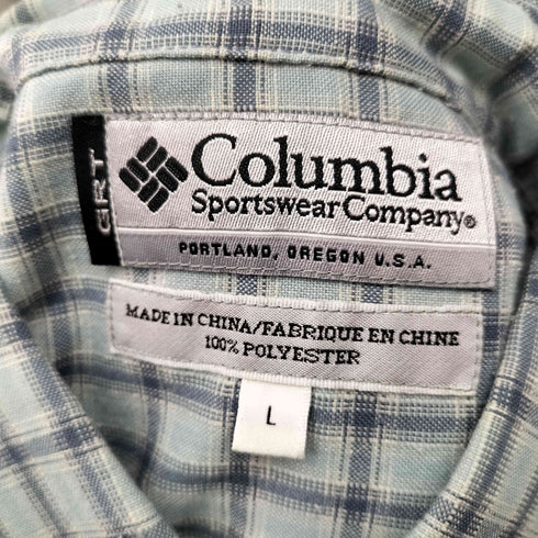コロンビア Columbia GRT チェックボタンダウンシャツ メンズ JPN:L