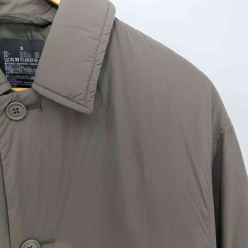 ムジルシリョウヒン 無印良品 2024AW 洗える中わた ステンカラーコート メンズ JPN:S
