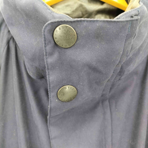 ノーティカ NAUTICA 90S 襟裏レザー 中綿 ジップアップジャケット メンズ L/G