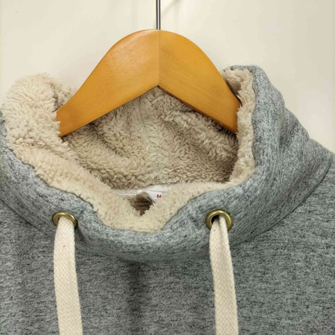 チャンピオン Champion フロントロゴ 裏ボア モックネックスウェット メンズ M