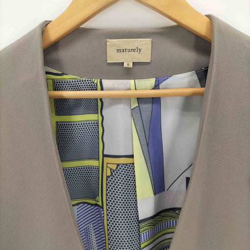 ビームスボーイ BEAMS BOY maturely / Amundsen No Collar Jacket レディース JPN:0