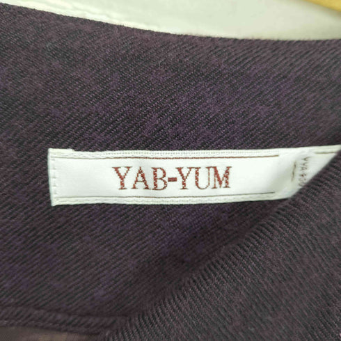 ヤブヤム YAB-YUM コットンウールワイドパンツ レディース